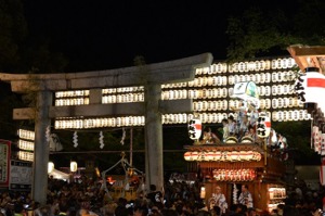 宵宮祭・献灯奉告祭